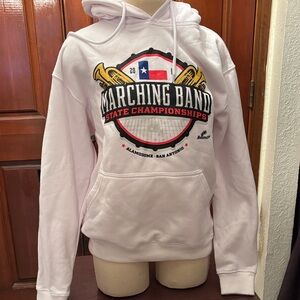 White Marching Band Hoodie